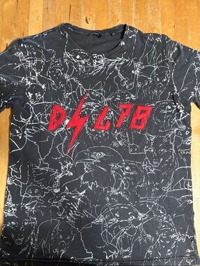 Diesel T Joe RR Black Short-Sleeve Tshirt